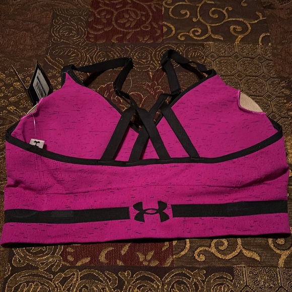 Under Armour Padded Compression Sports Bra - Picture 5 of 5